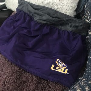 LSU Athletic Skirt with Shorts